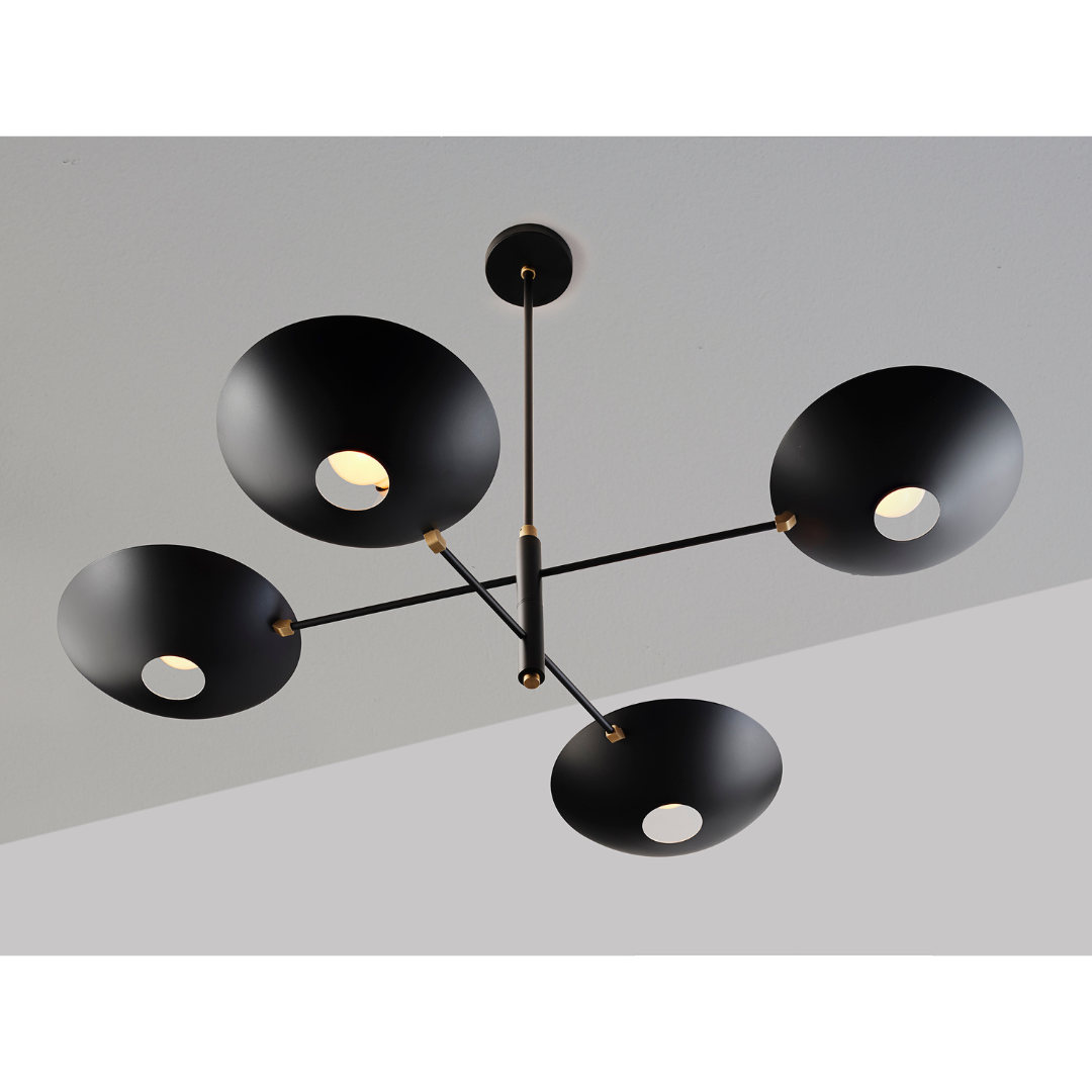 Blueprint Lighting : Counterbalance 2-Tier Chandelier