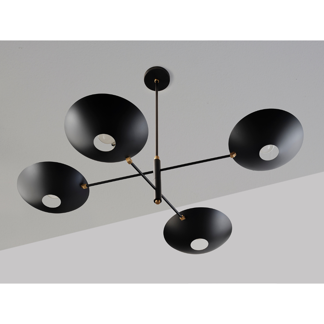 Blueprint Lighting : Counterbalance 2-Tier Chandelier