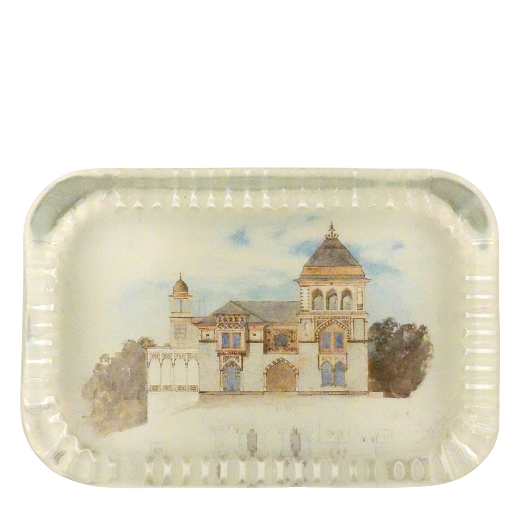 John Derian for FINCH : Frederic Edwin Church rectangle paperweight