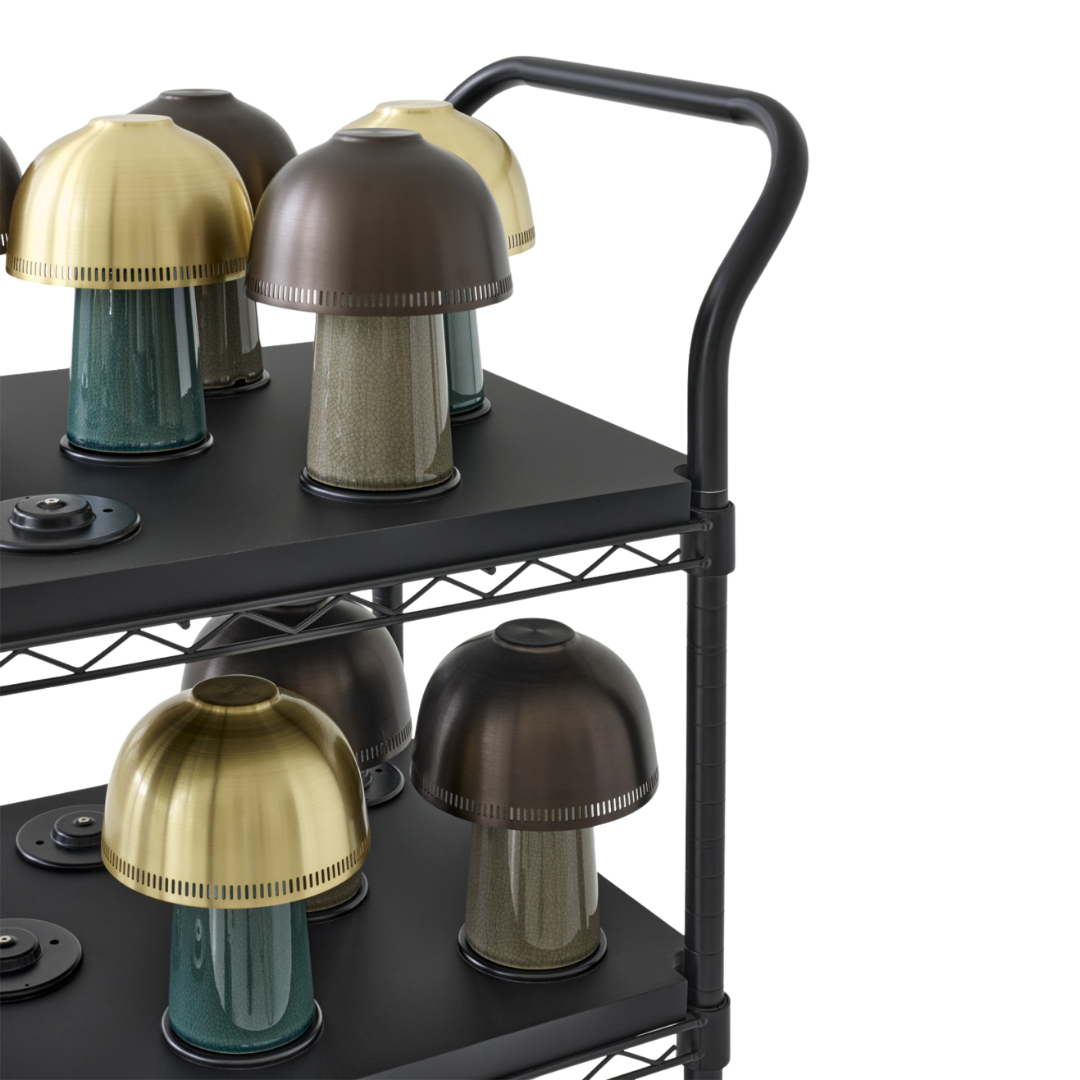 Sebastian Herkner : Raku SH8 Portable Table Lamp for &Tradition