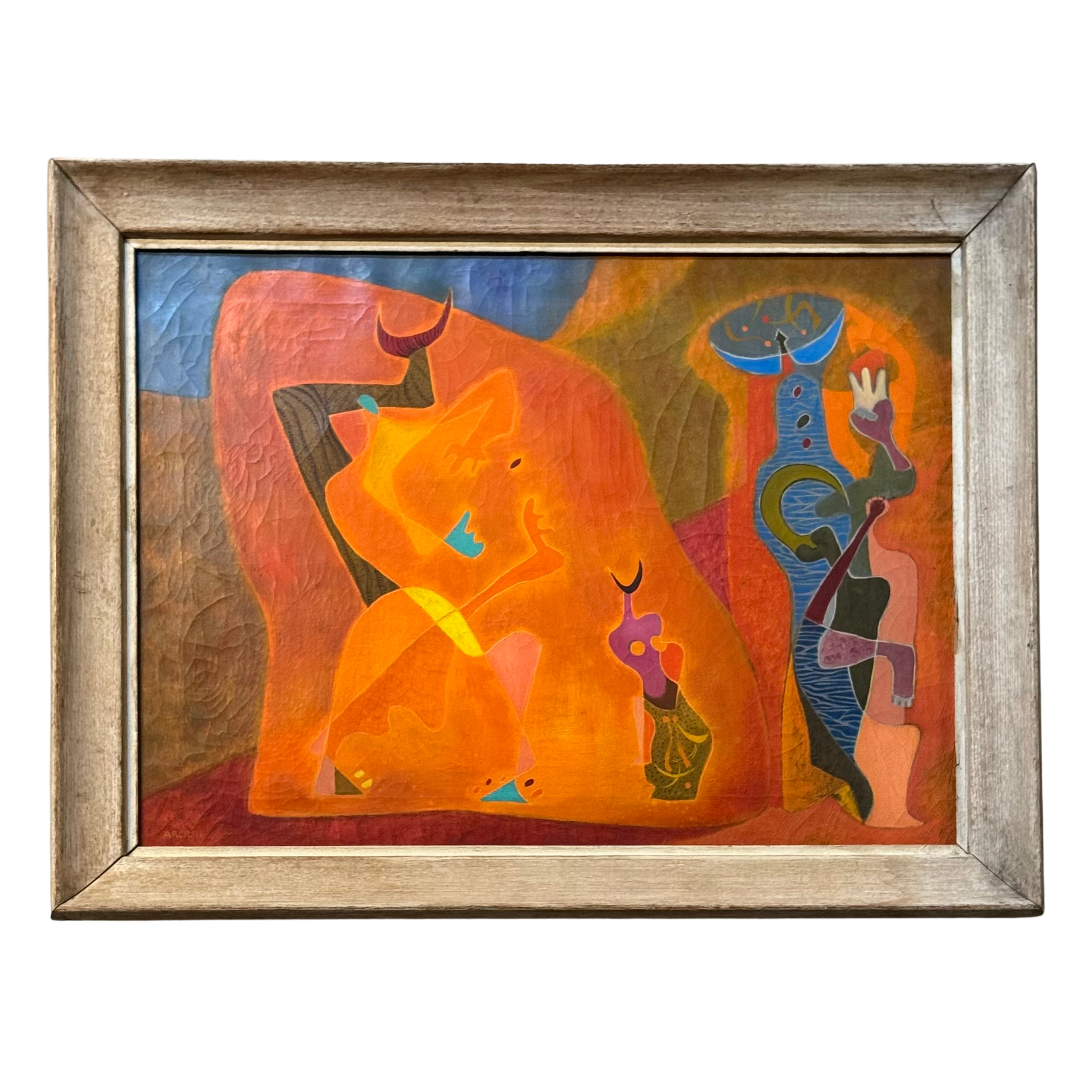 Eugene Arcieri : mid-century surrealist abstract in colors