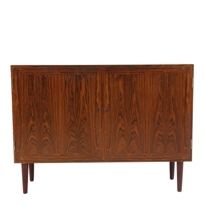 1960s Kai Winding : classic tall rosewood 2-door cabinet