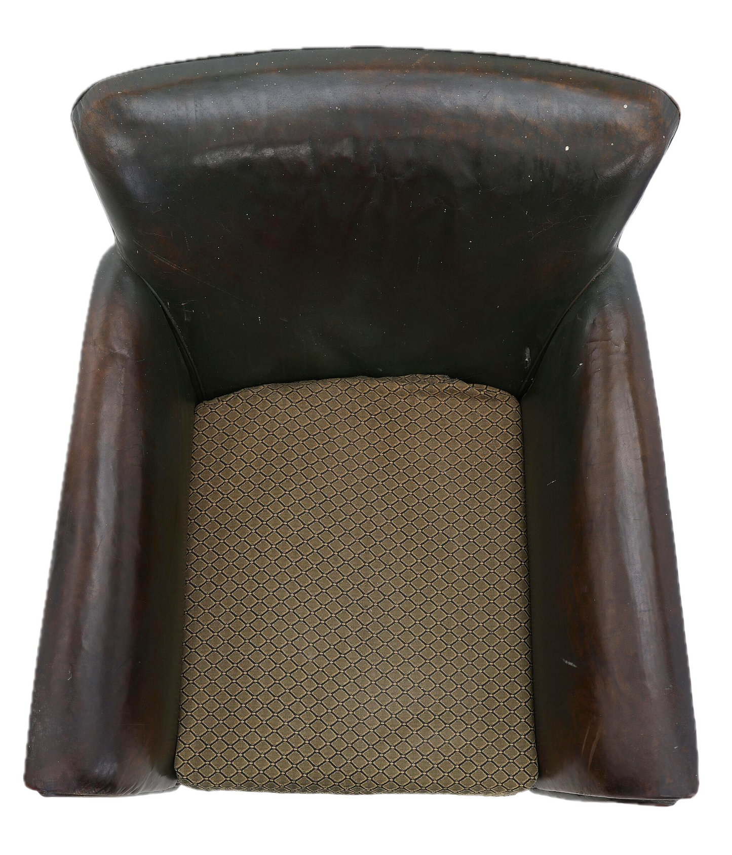 1930s Danish : pair classic diminutive club chairs in green leather