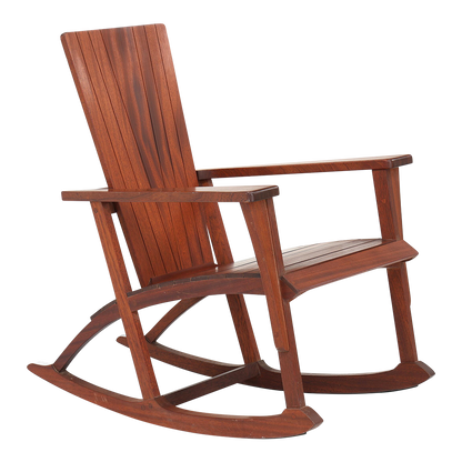 1940s Klaus Wettergren : Shaker style mahogany rocking chair