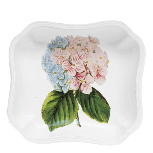 John Derian : Hydrangea Flower Soup Plate for Astier de Villatte