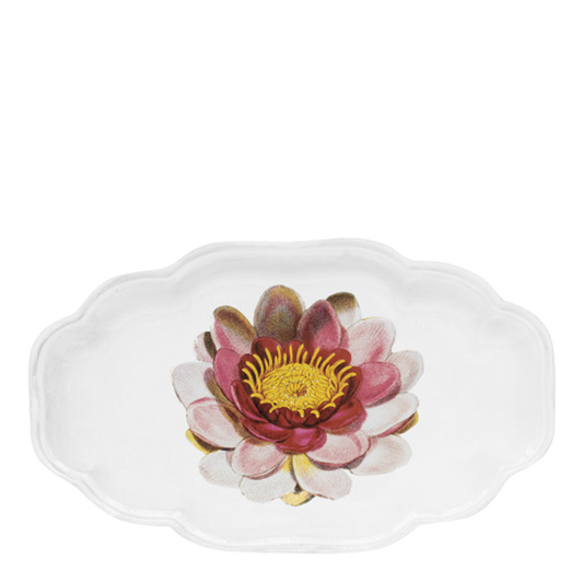 John Derian : Waterlily Platter for Astier de Villatte