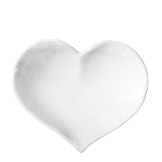 Astier de Villatte : Coeur Dinner Plate