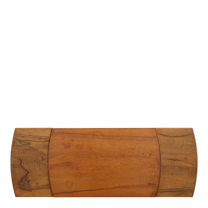 1950s Ole Wanscher : 36" nut wood coffee table w/two extensions