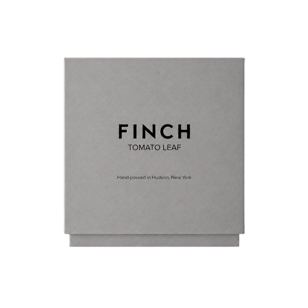 FINCH Original : Tomato Leaf Scented Candle, 12oz Soy
