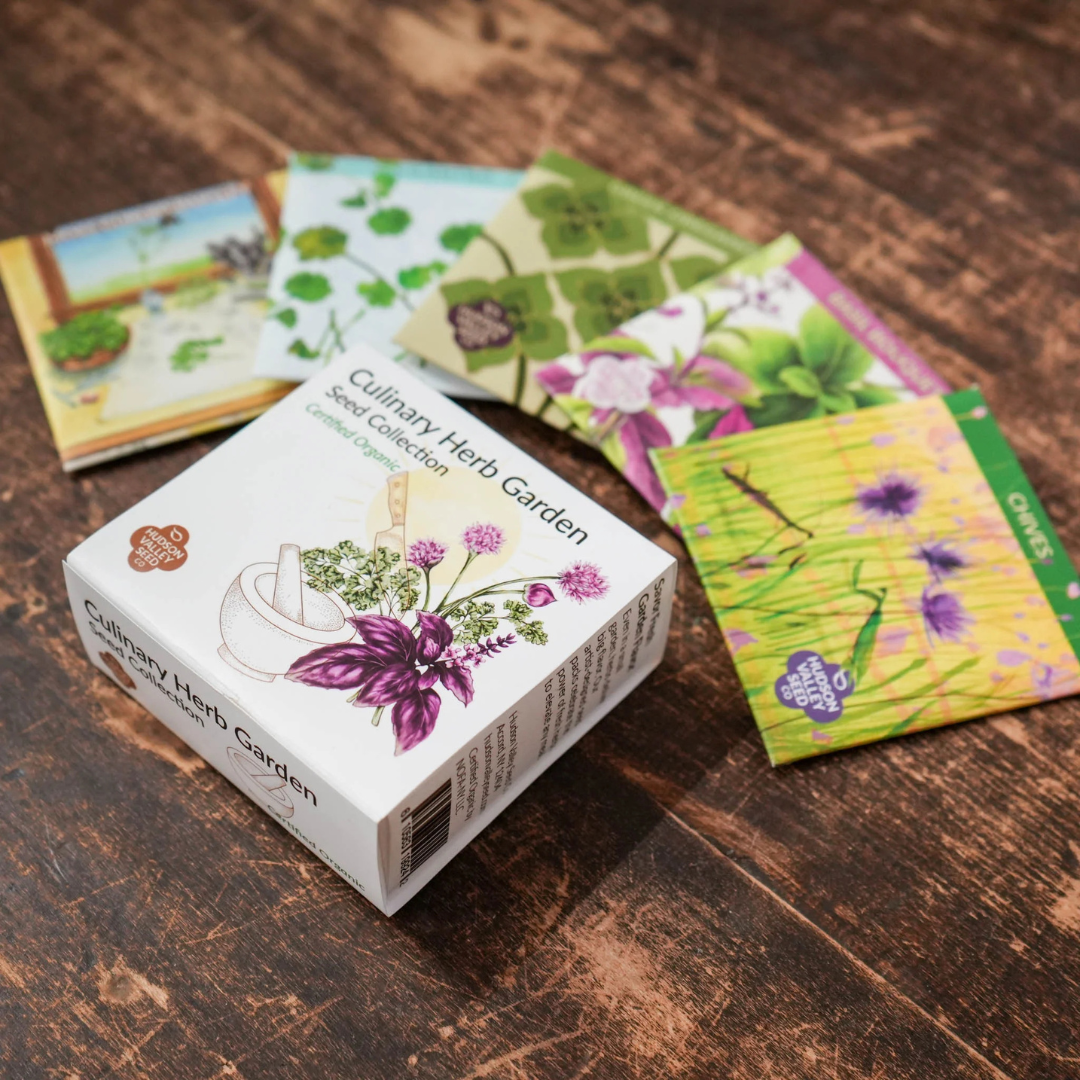 Hudson Valley Seed Co : Culinary Herb Garden Seed Collection