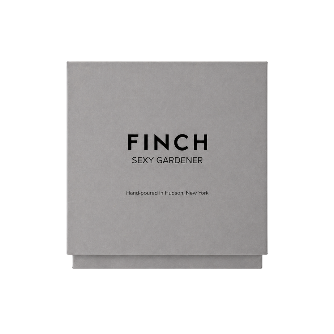 FINCH Original : Sexy Gardener Scented Candle, 12oz Soy
