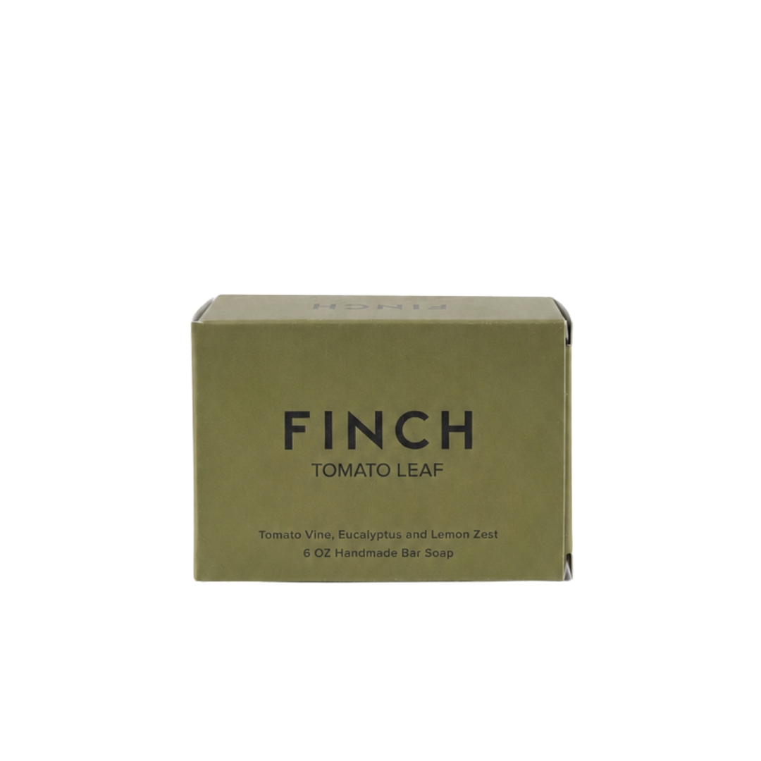 FINCH Original : Tomato Leaf 6 oz Handmade Bar Soap