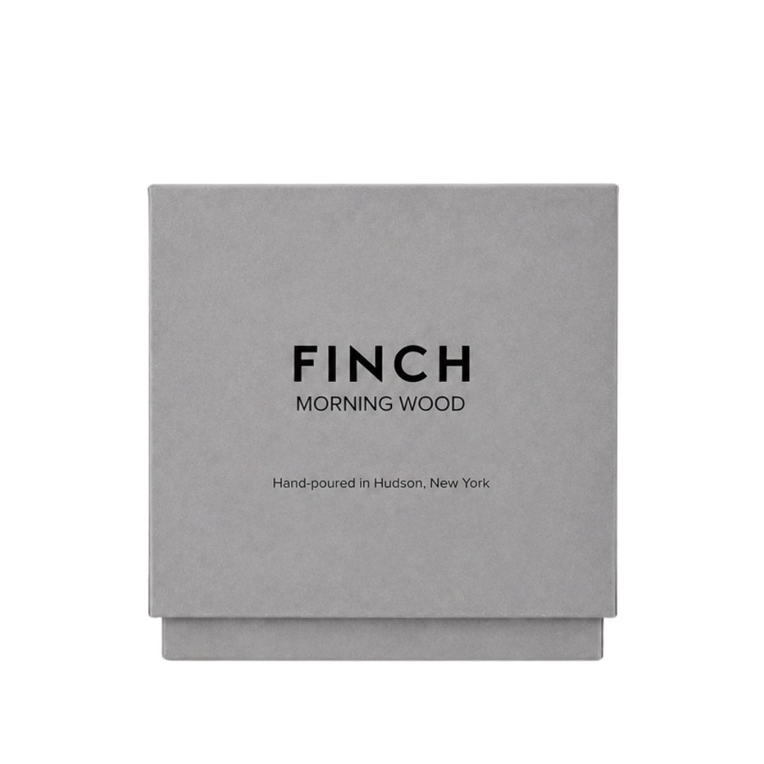 FINCH Original : Morning Wood Scented Candle, 12oz Soy