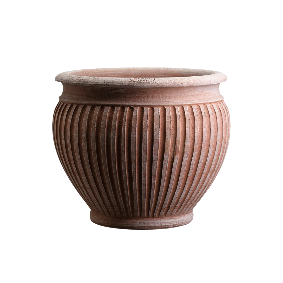 Bergs Potter : 10"x12" Piccolina RAW Pot in Rosa