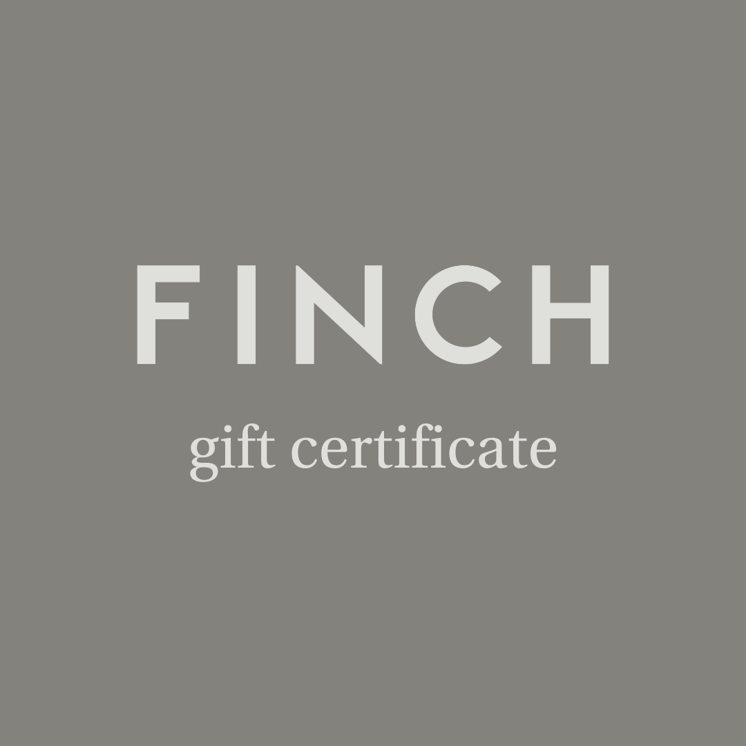 FINCH hudson : Gift Certificate