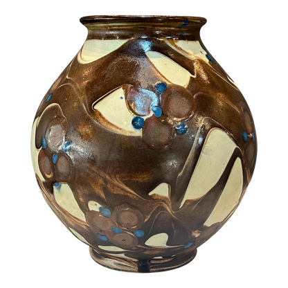 c1900 Herman A. Kähler : Art Nouveau vase (medium), Denmark