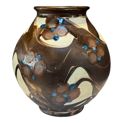 c1900 Herman A. Kähler : Art Nouveau vase (medium), Denmark