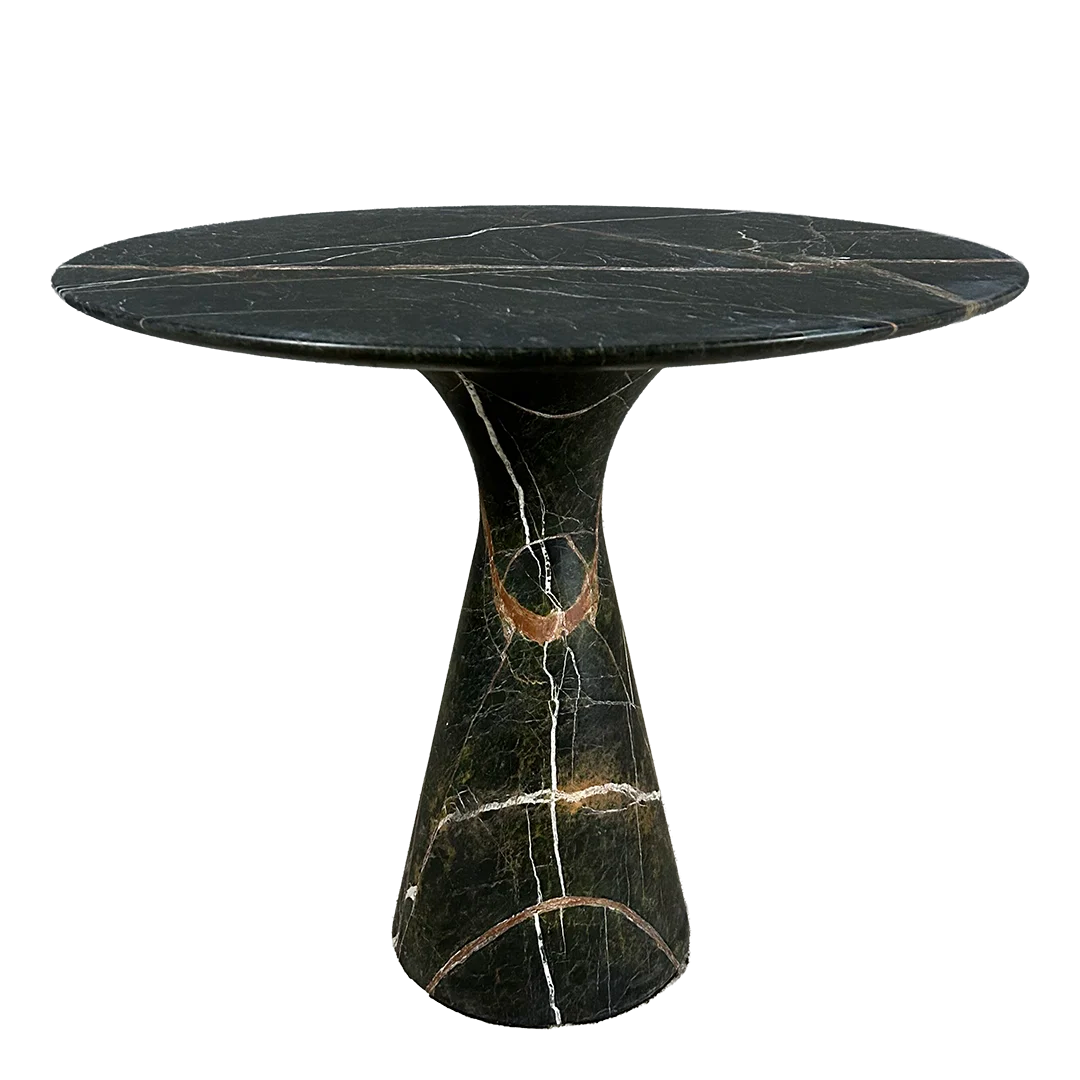 Alinea Design Objects : Angelo M table in Picasso Green marble