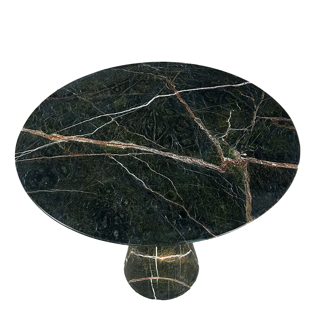 Alinea Design Objects : Angelo M table in Picasso Green marble