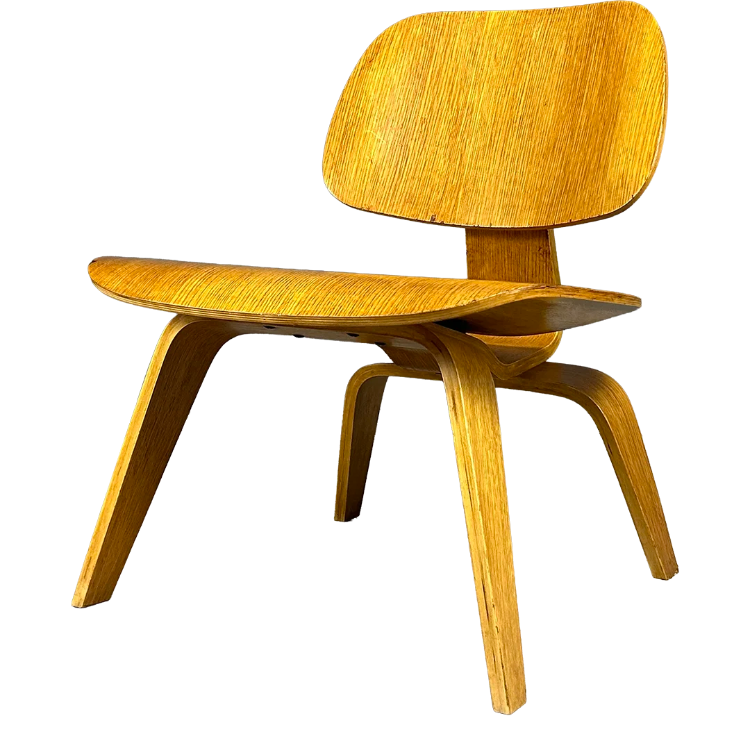1950s Herman Miller : Charles & Ray Eames Early LCW Lounge Chair