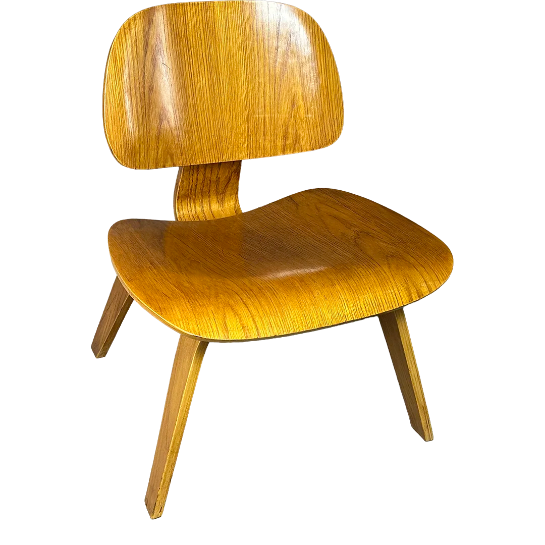 1950s Herman Miller : Charles & Ray Eames Early LCW Lounge Chair