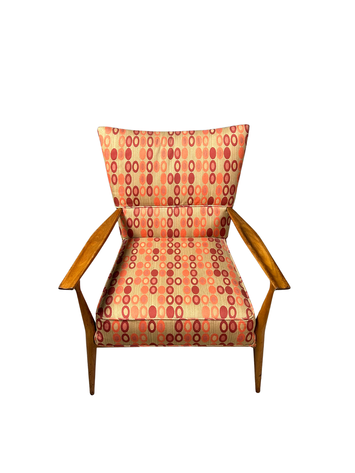 1954 Paul McCobb : Model 1322 tall walnut armchair, Directional