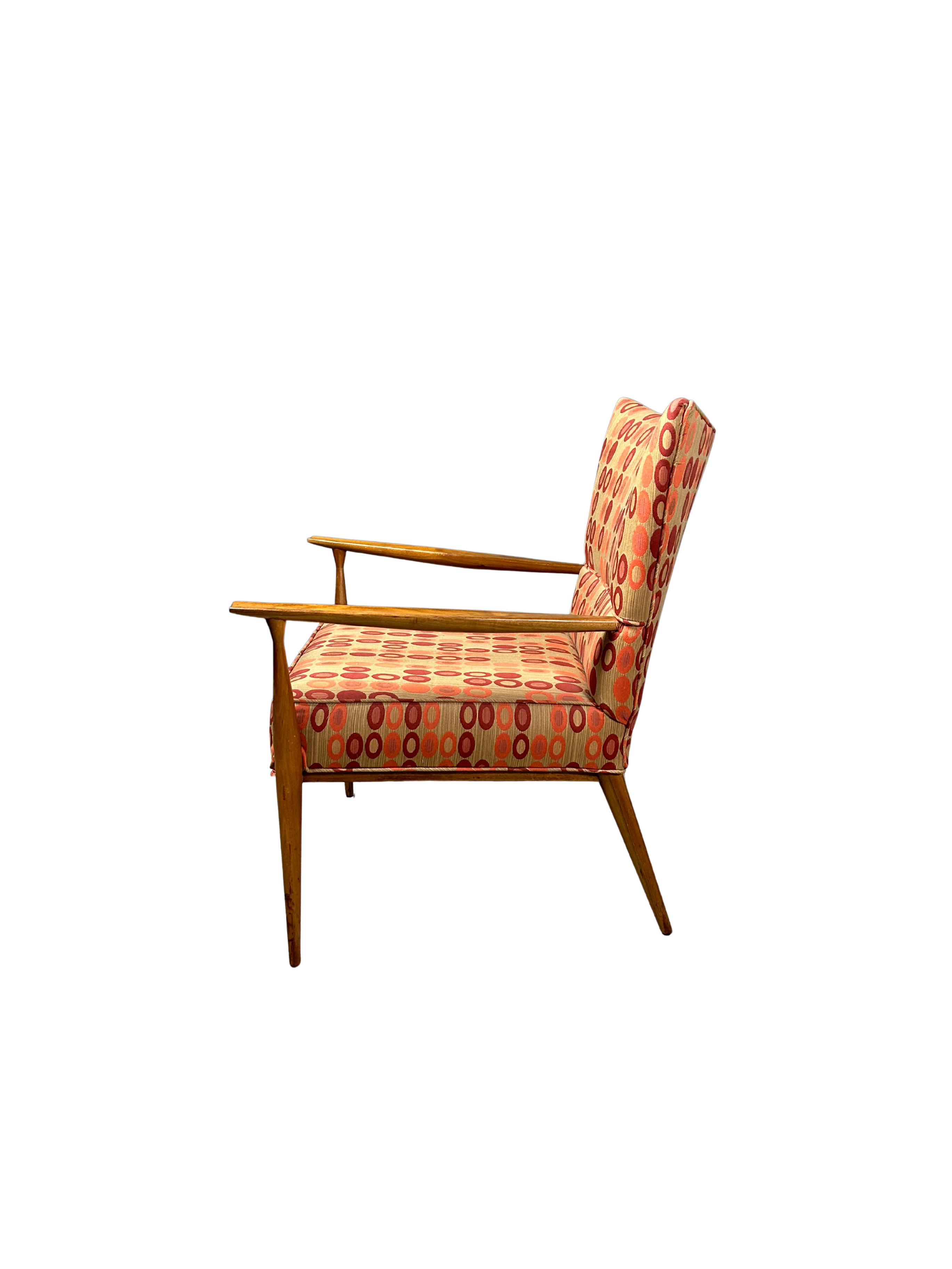 1954 Paul McCobb : Model 1322 tall walnut armchair, Directional