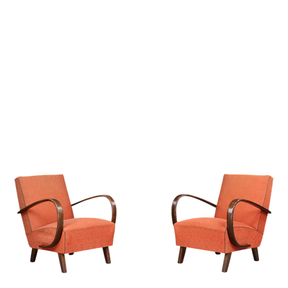 1930s Jindřich Halabala : classic bentwood model H-269 armchair