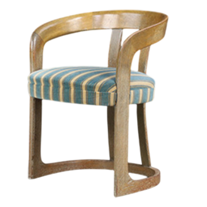 1960s AG Barcelona : set six Scarpa style dining chairs