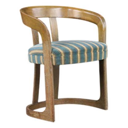 1960s AG Barcelona : set six Scarpa style dining chairs