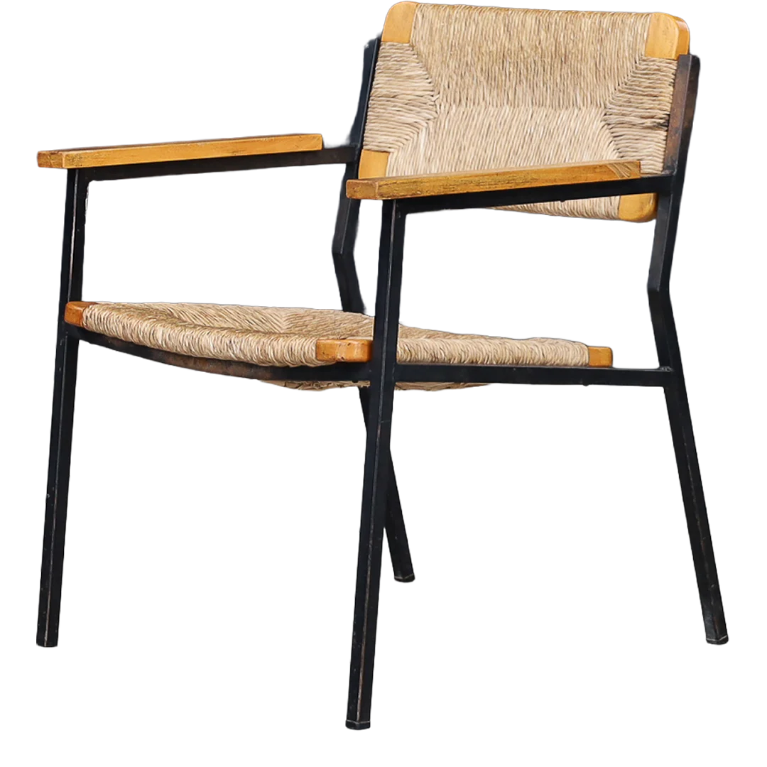 1960s Dutch : restored Gijs van der Sluis Model 36 armchair