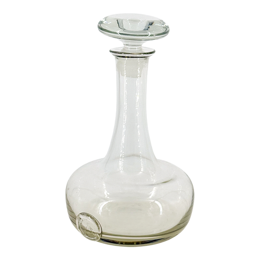 1960s Rhode Island : commemorative glass carafe, New Bedford