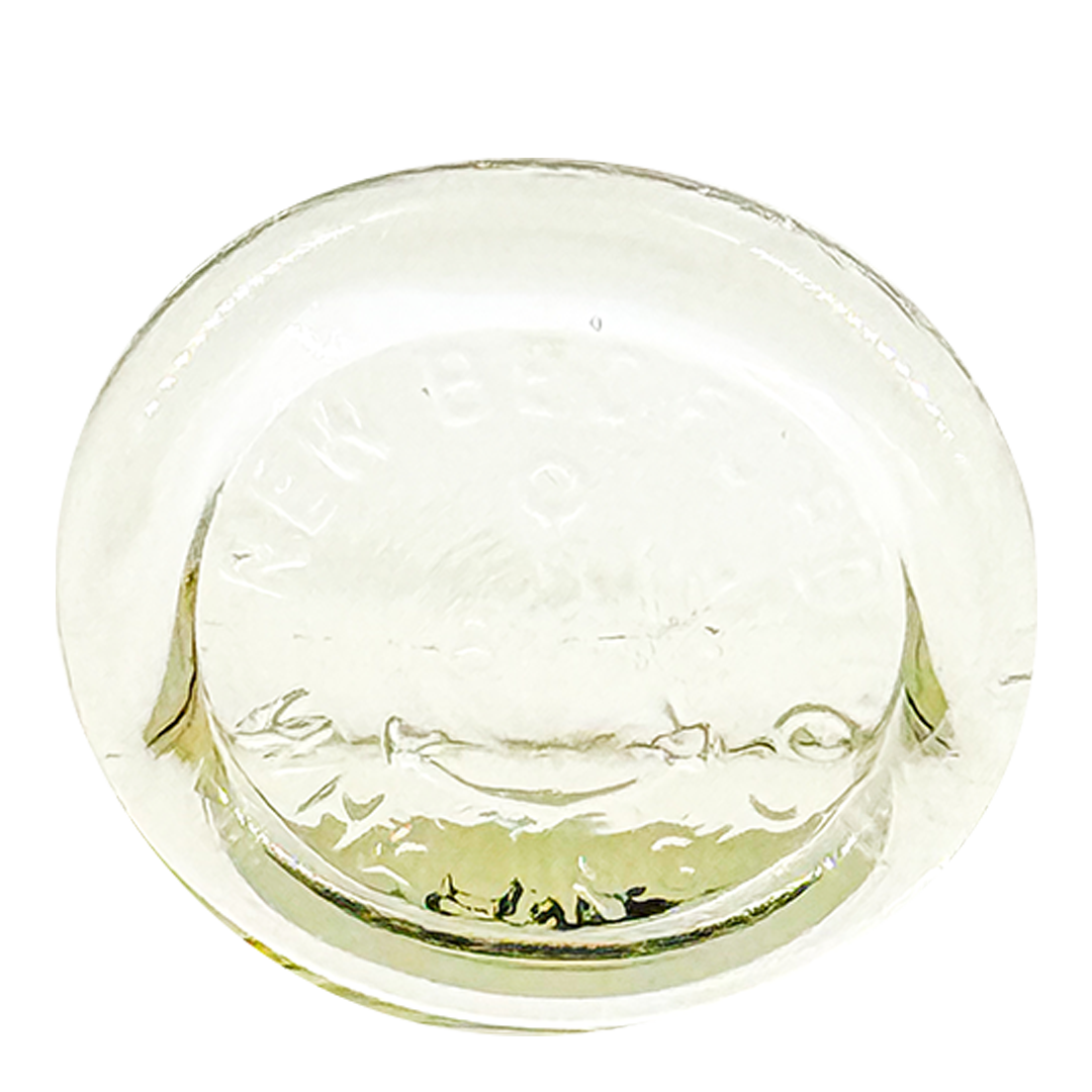 1960s Rhode Island : commemorative glass carafe, New Bedford