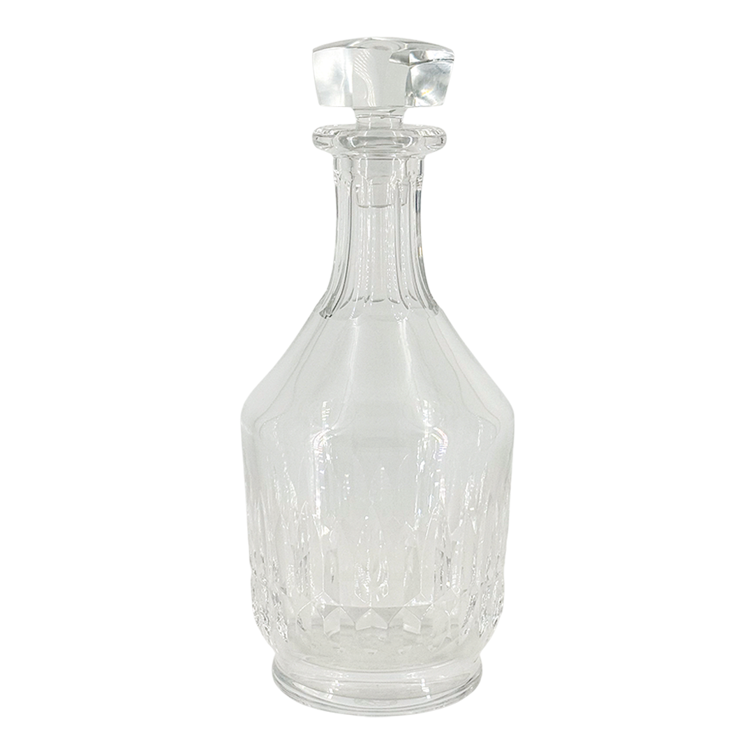 1960s French : Baccarat cut crystal Carafe Spiritueux decanter