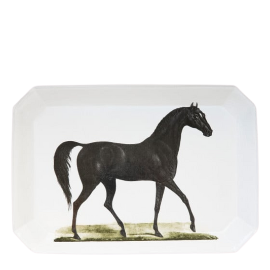 John Derian : Horse Platter for Astier de Villatte