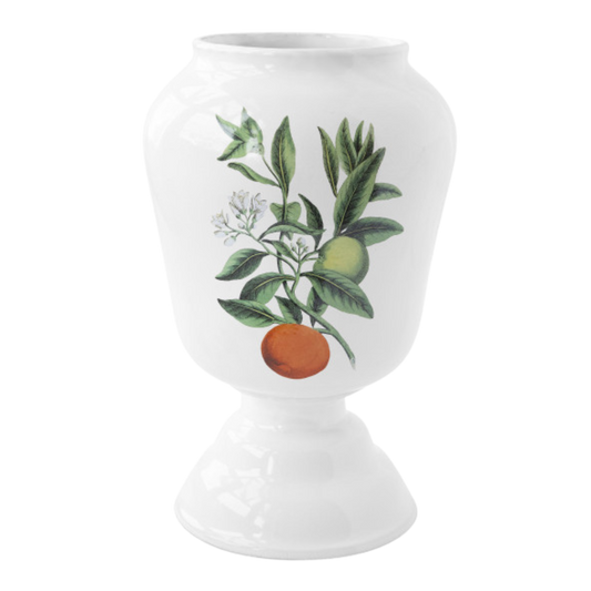John Derian : Large Bitter Orange Vase for Astier de Villatte