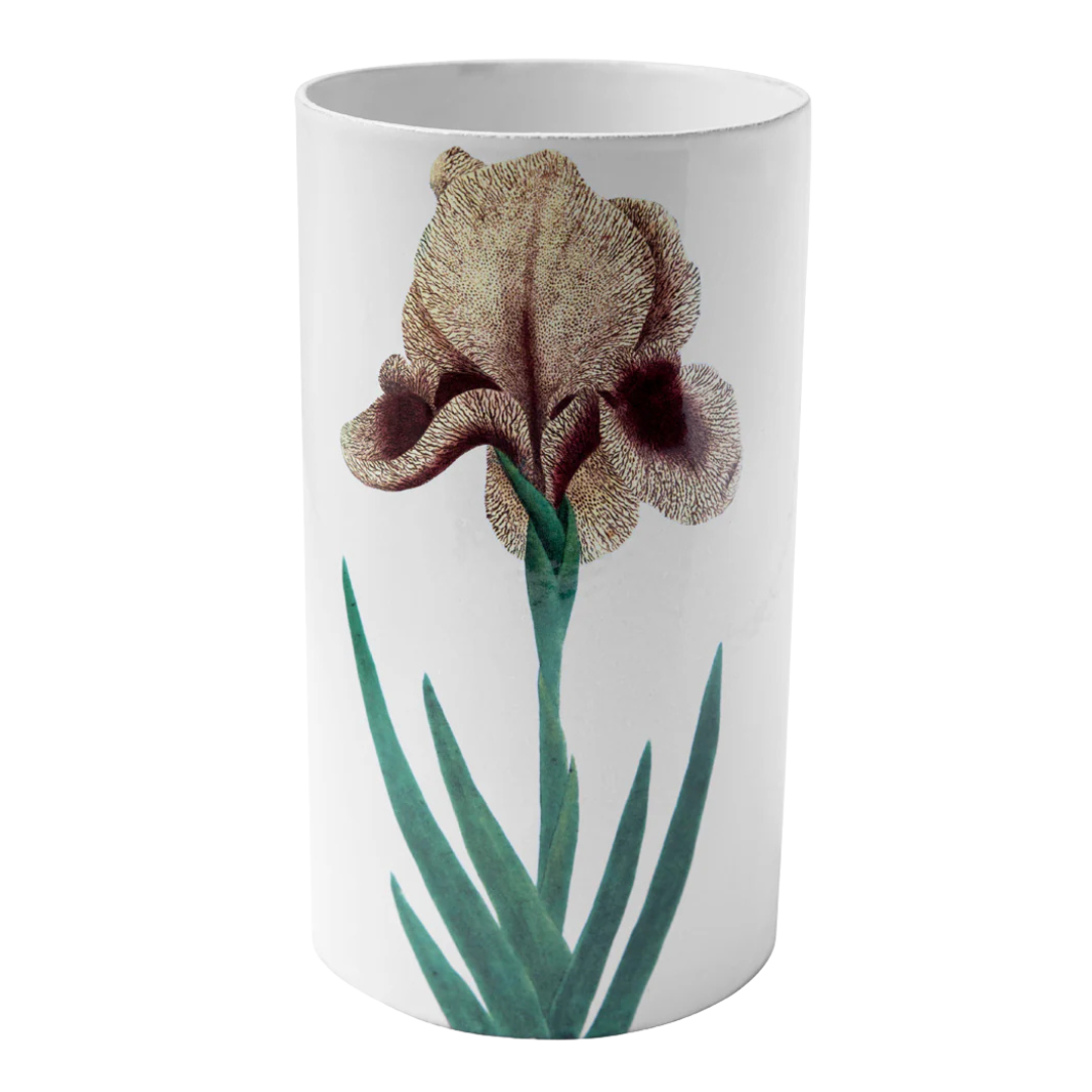John Derian : Yellow Iris Vase for Astier de Villatte