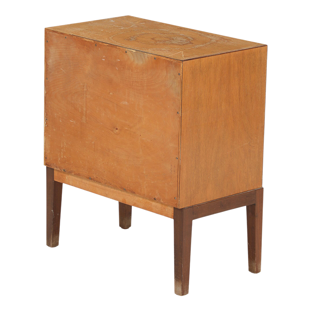1950s Thorald Madsen : mahogany nightstand or small cabinet