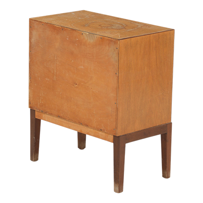 1950s Thorald Madsen : mahogany nightstand or small cabinet