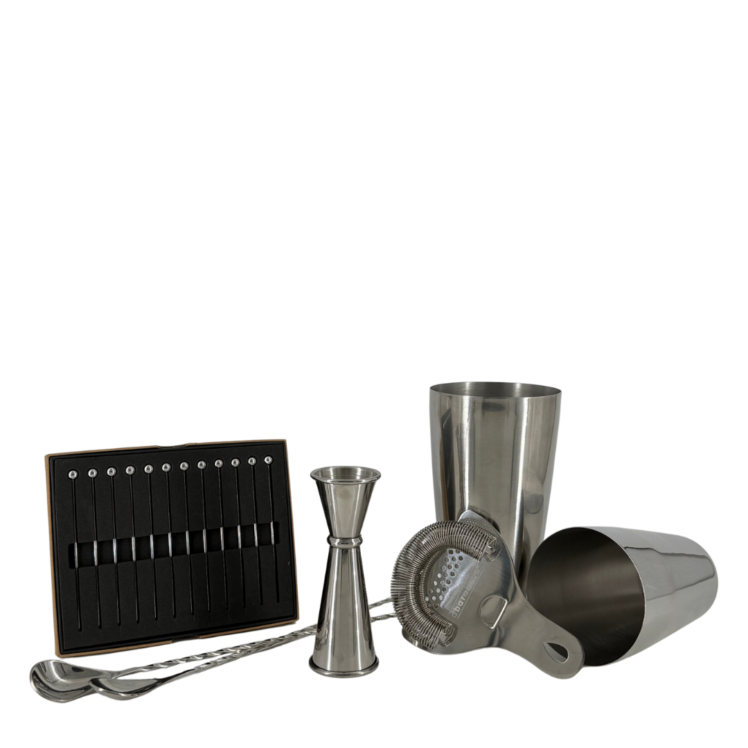 A Bar Above : perfect Craft Cocktail Bar Set in stainless steel