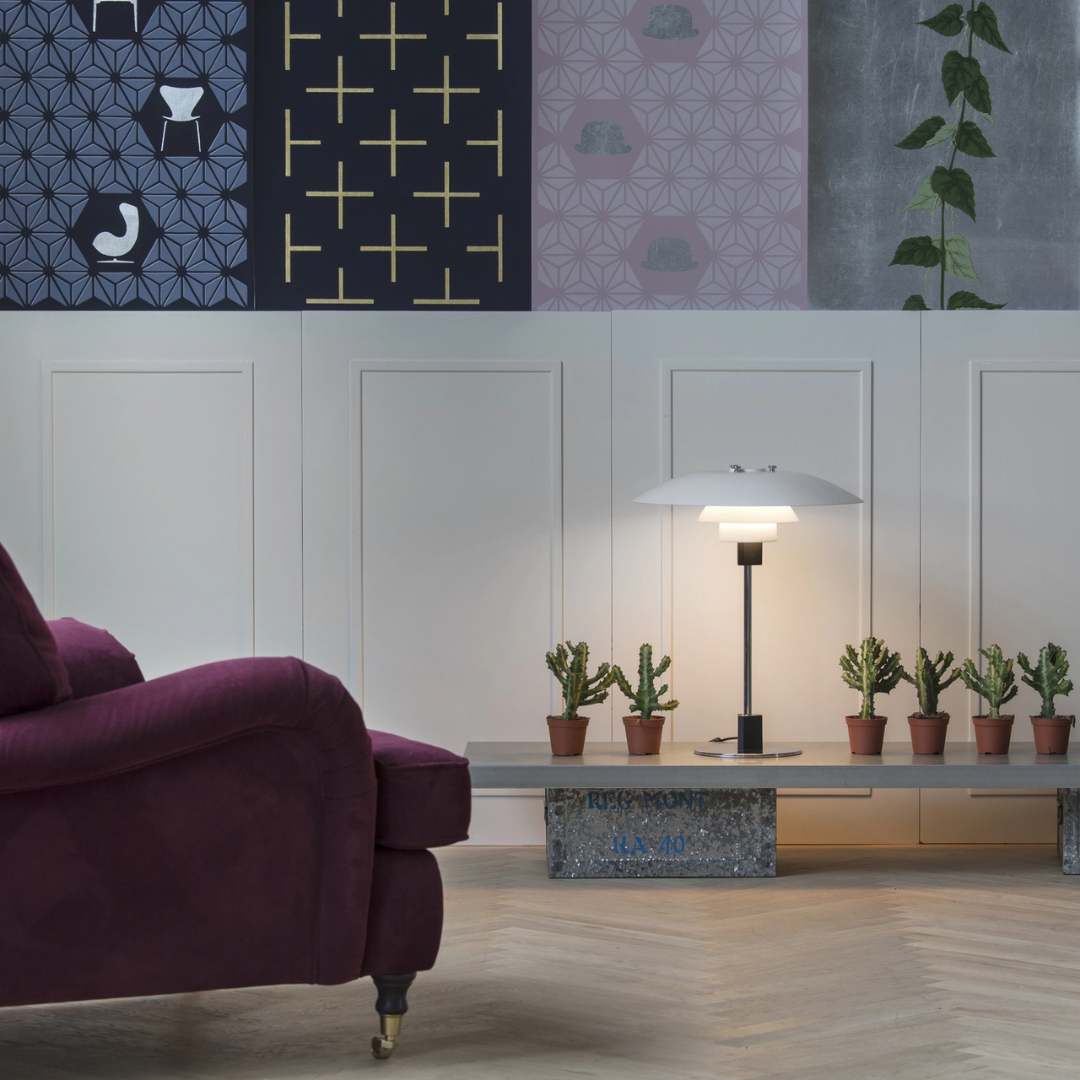 Poul Henningsen : PH 4/3 Table Lamp, 1920s design, Denmark
