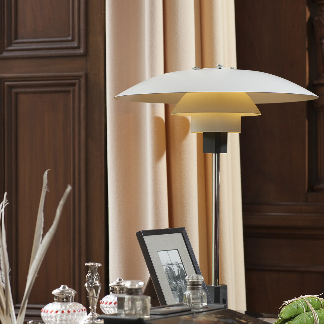 Poul Henningsen : PH 4/3 Table Lamp, 1920s design, Denmark