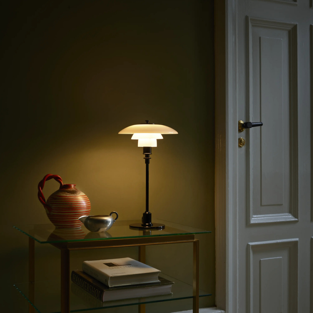 Poul Henningsen,  : PH 2/1 Table Lamp, 1920s design, Denmark