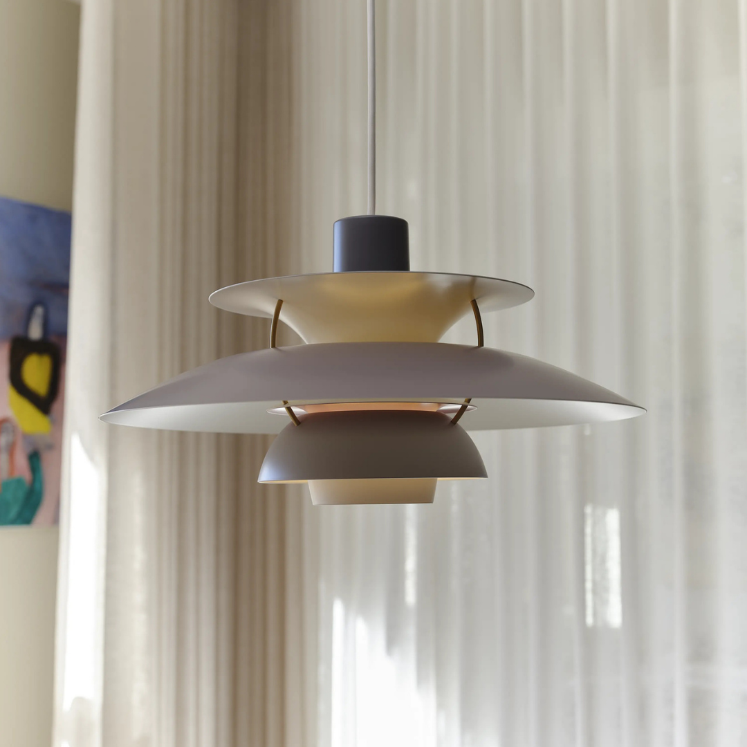 Poul Henningsen : PH 5, 1950s design, Denmark