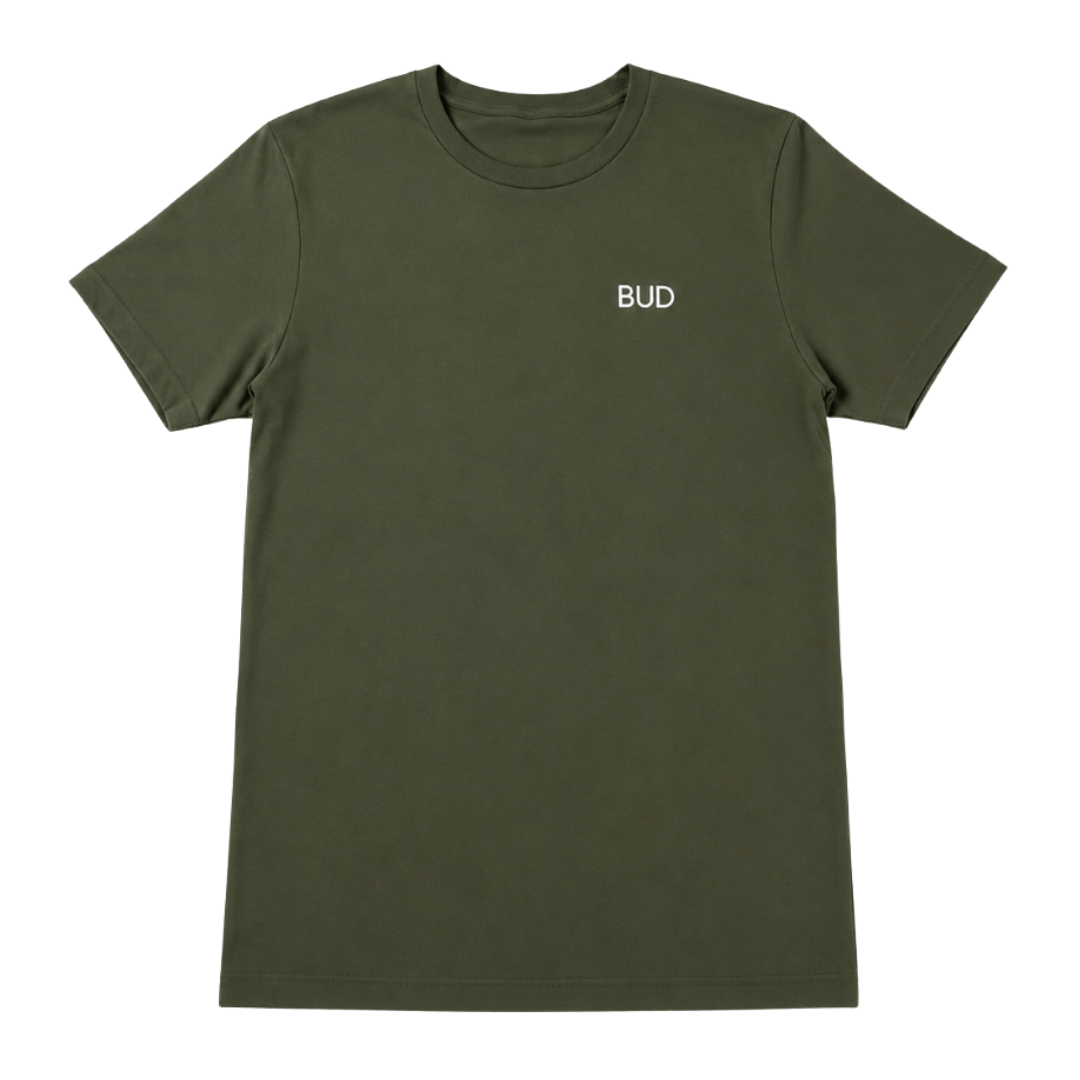 FINCH Original : BUD 100% cotton short-sleeve T-Shirt