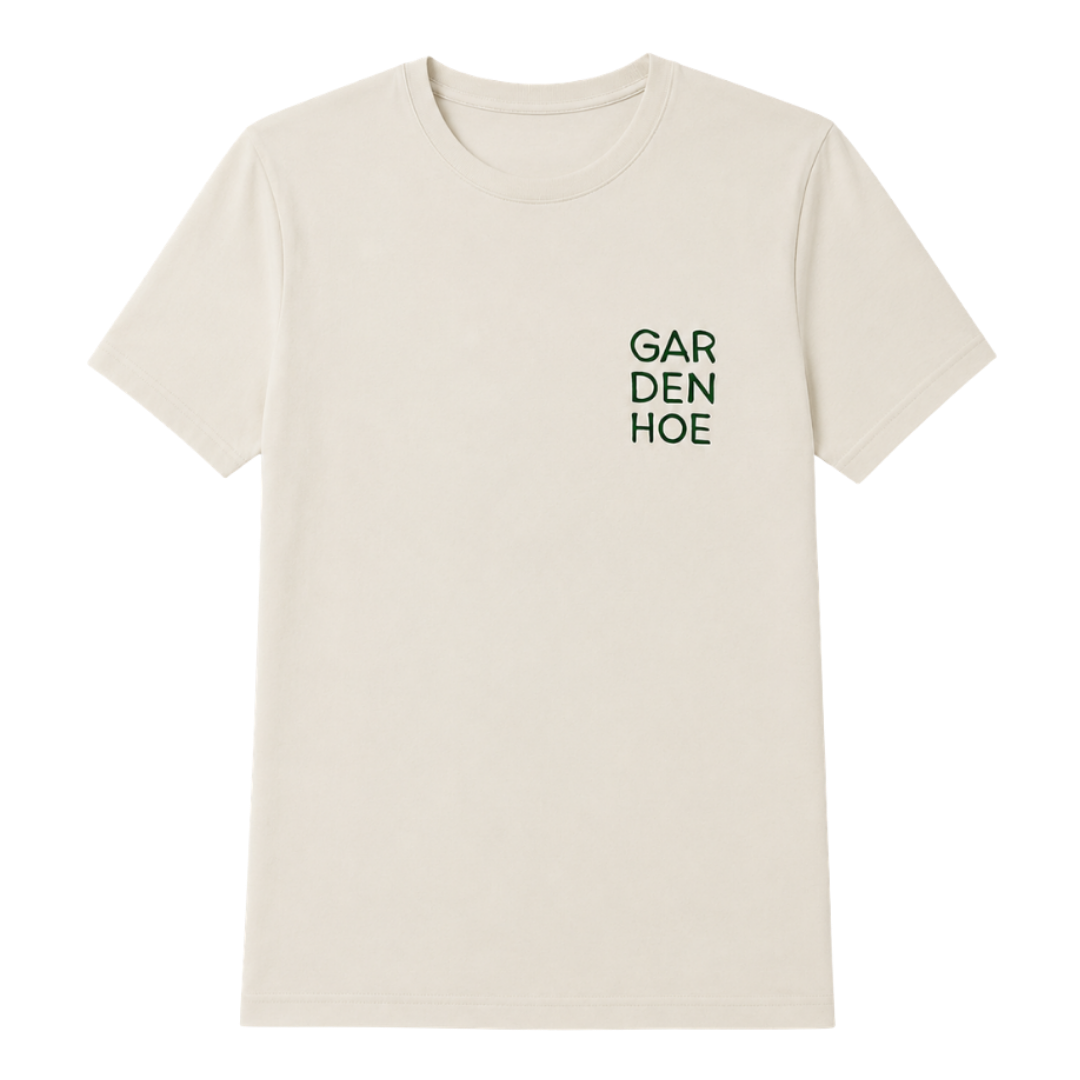 FINCH Original : Garden Hoe 100% cotton short-sleeve T-Shirt