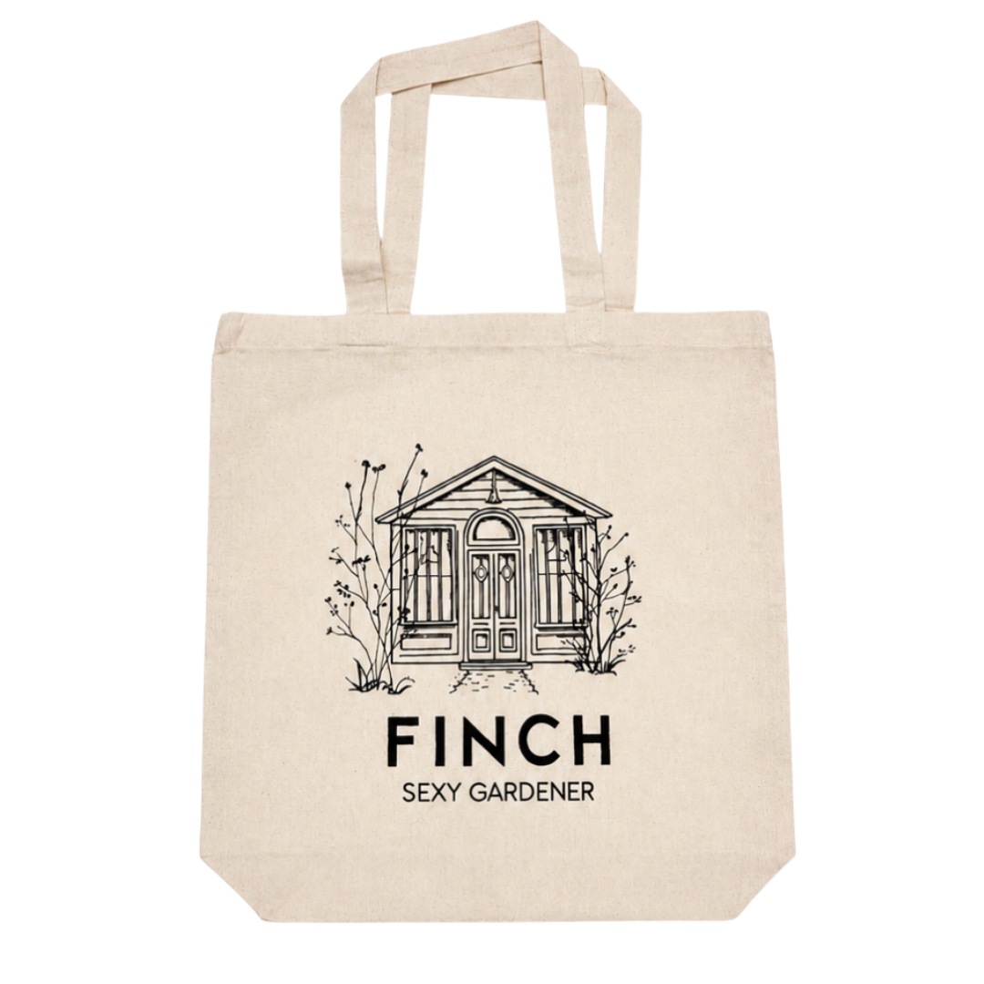 FINCH Original : Sexy Gardener 100% cotton tote