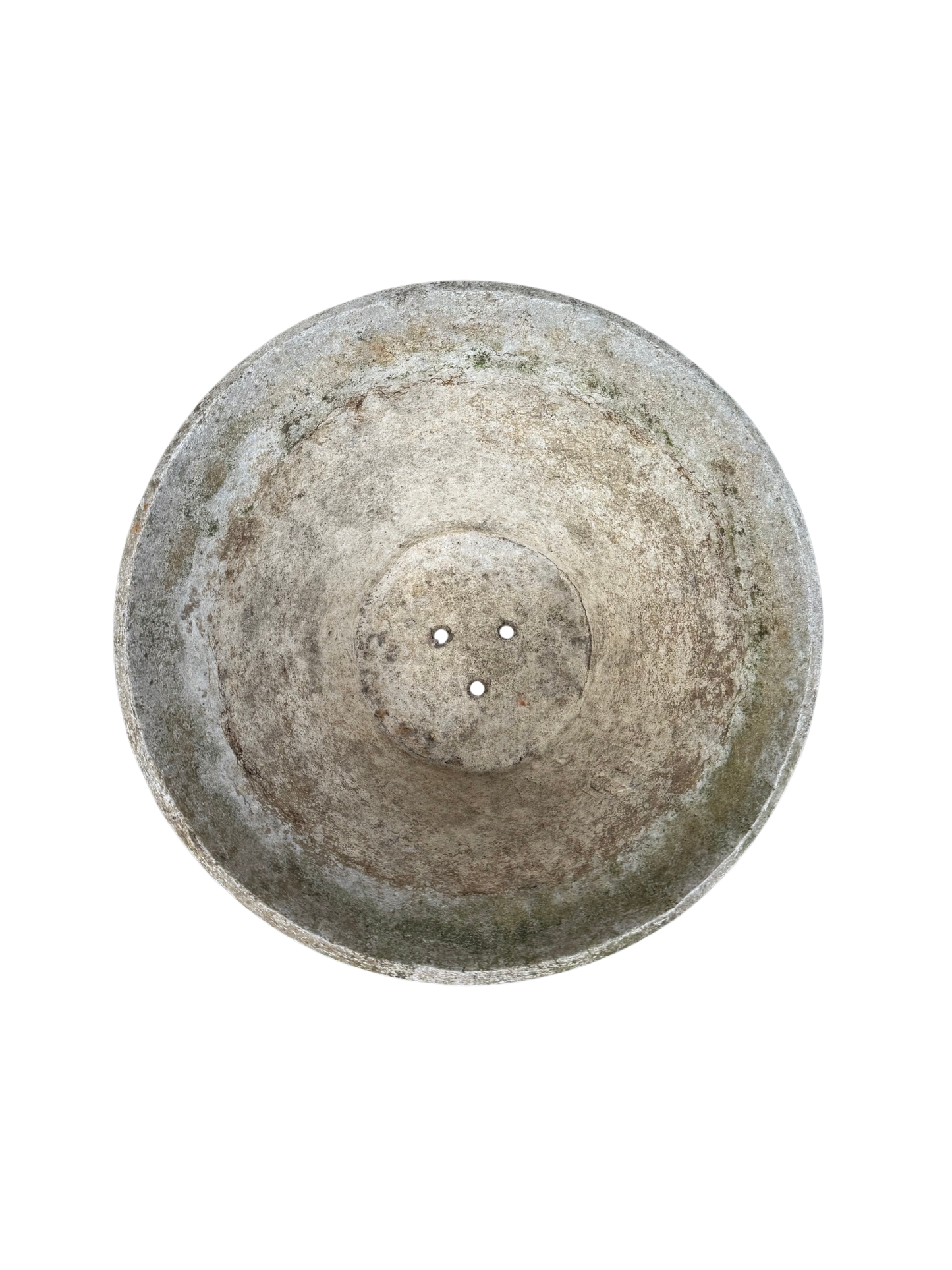 1960s Willy Guhl : 25" diameter conical planter, Switzerland