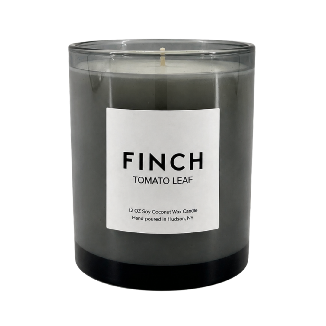 FINCH Original : Tomato Leaf Scented Candle, 12oz Soy