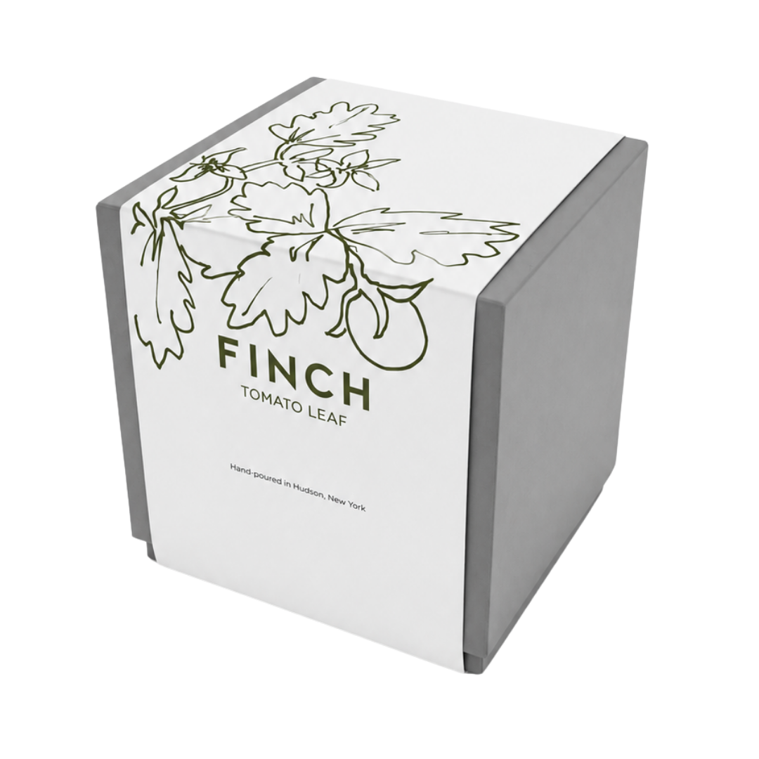 FINCH Original : Tomato Leaf Scented Candle, 12oz Soy